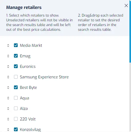 manager retailers